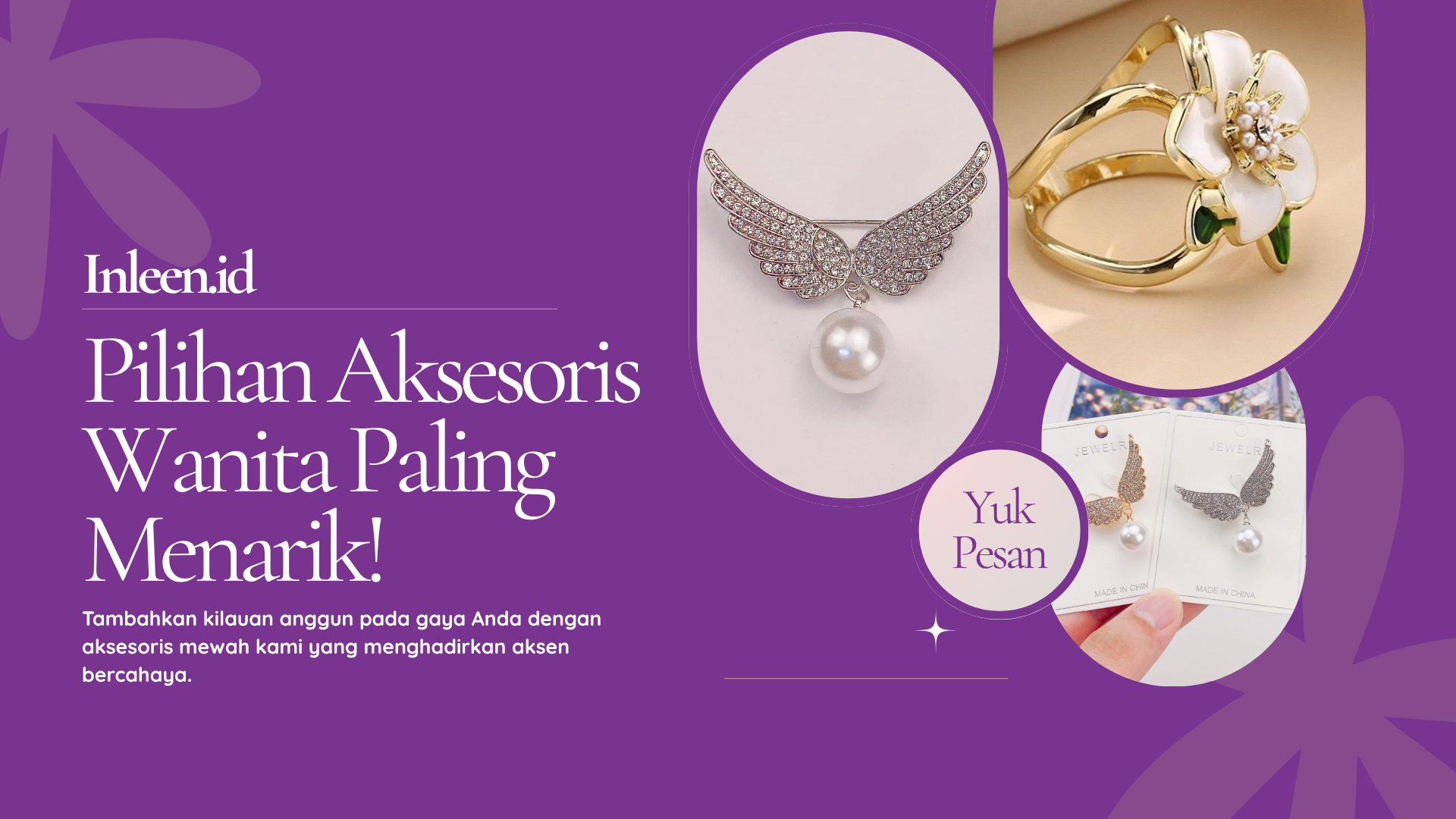 Krem Minimalis Aksesoris Wanita Facebook Post (2)